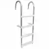  Portatif Katlanabilir Alüminyum Tekne Merdiveni 3 Basamak 84cm