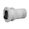 Thru-Hull Ø 55mm W/Non-Ret.Valve, F/Hose Ø 50mm,Beyaz