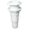 Thru-Hull Easy Mount 1 1/4, F/Hose Ø 28/35mm, Beyaz