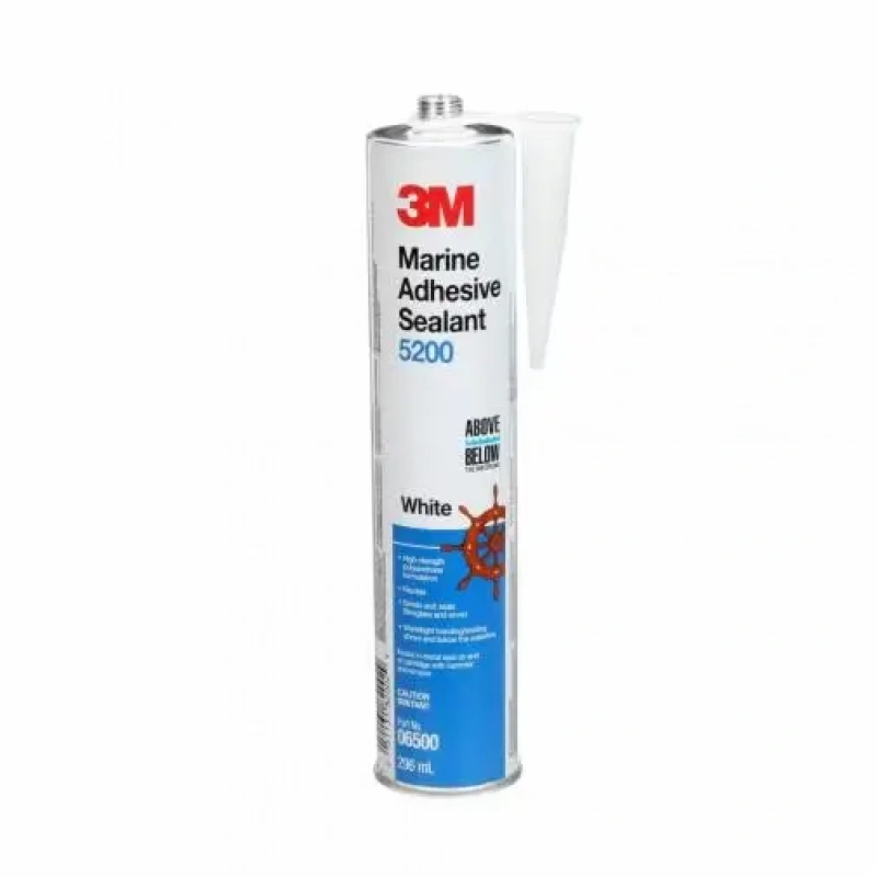 3M Marine Kuvvetli Mastik Yapıştırıcı Hızlı Kürlenen Beyaz 295 ml 5200