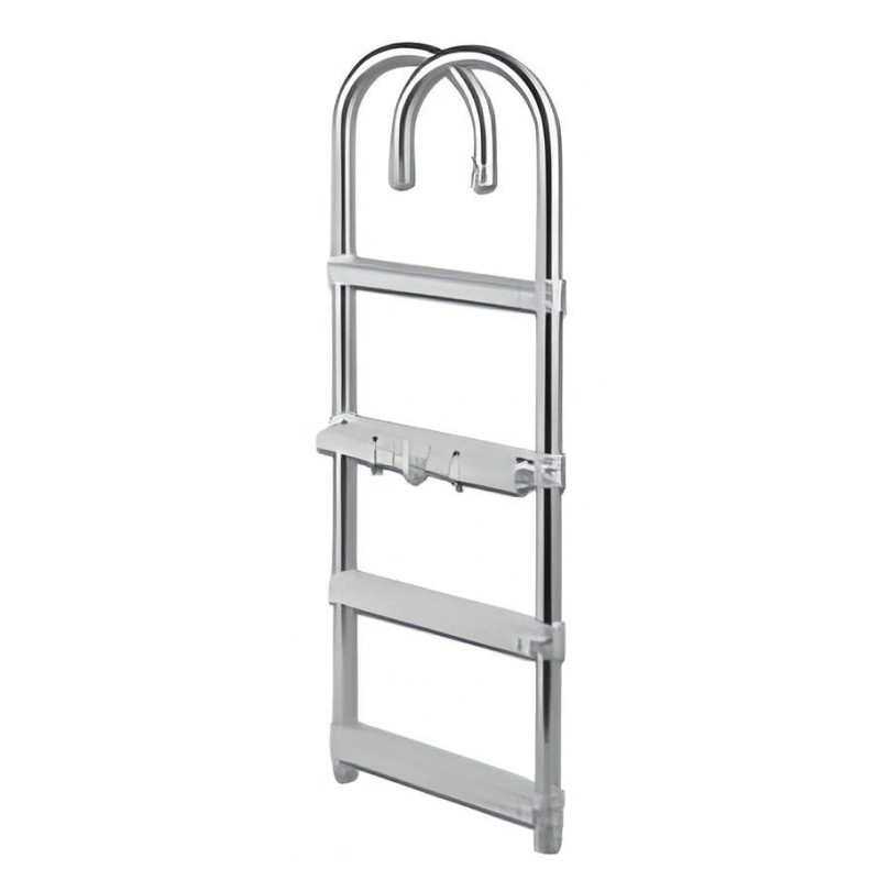 4 Basamaklı Katlanır Alüminyum Merdiven 105cm