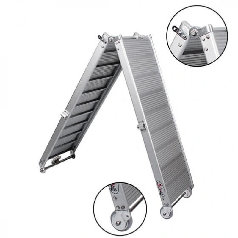 Alüminyum Katlanır Basamaklı Pasarella 30x210cm Sealux