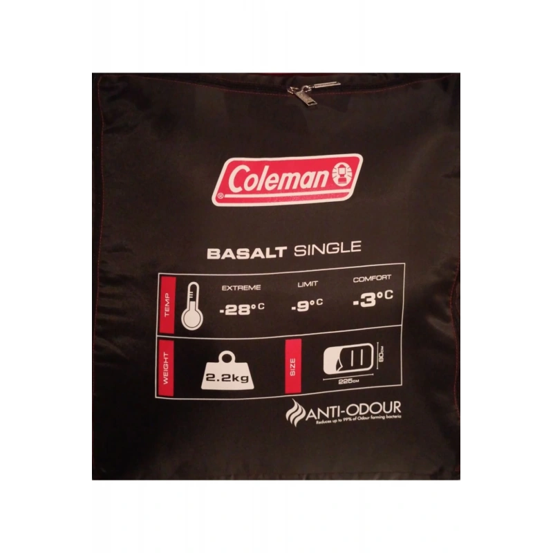 Basalt Tek Kişilik Uyku Tulumu, Extrem sıcaklığı -28°C