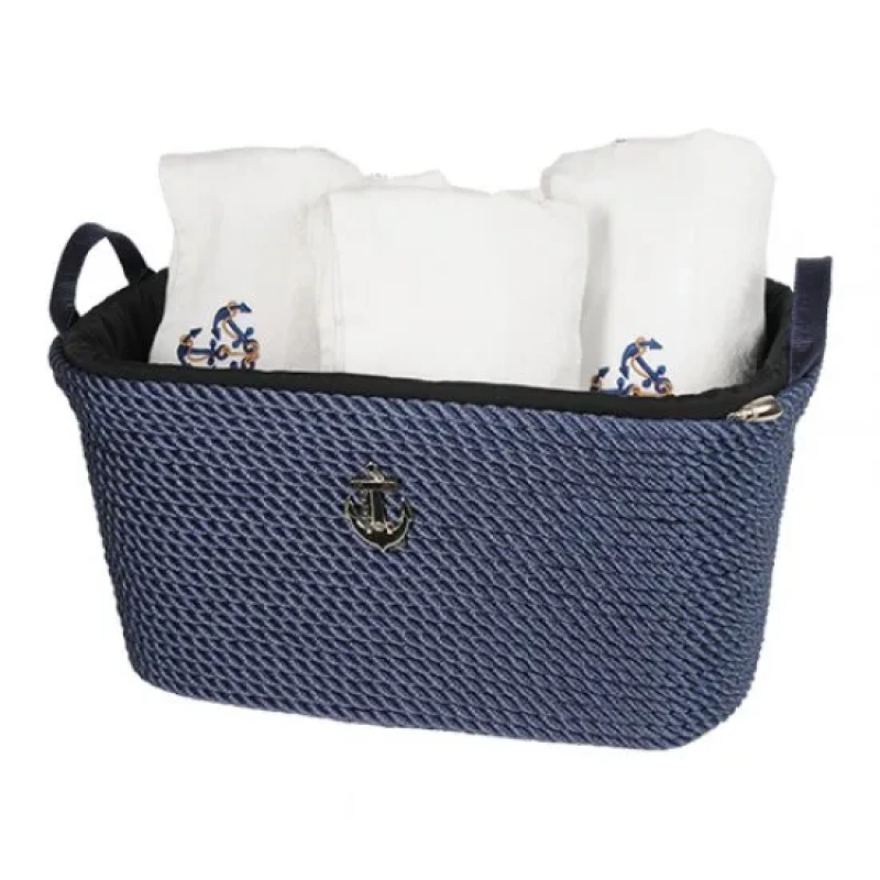 CaptainRA Havlu Sepeti Lacivert