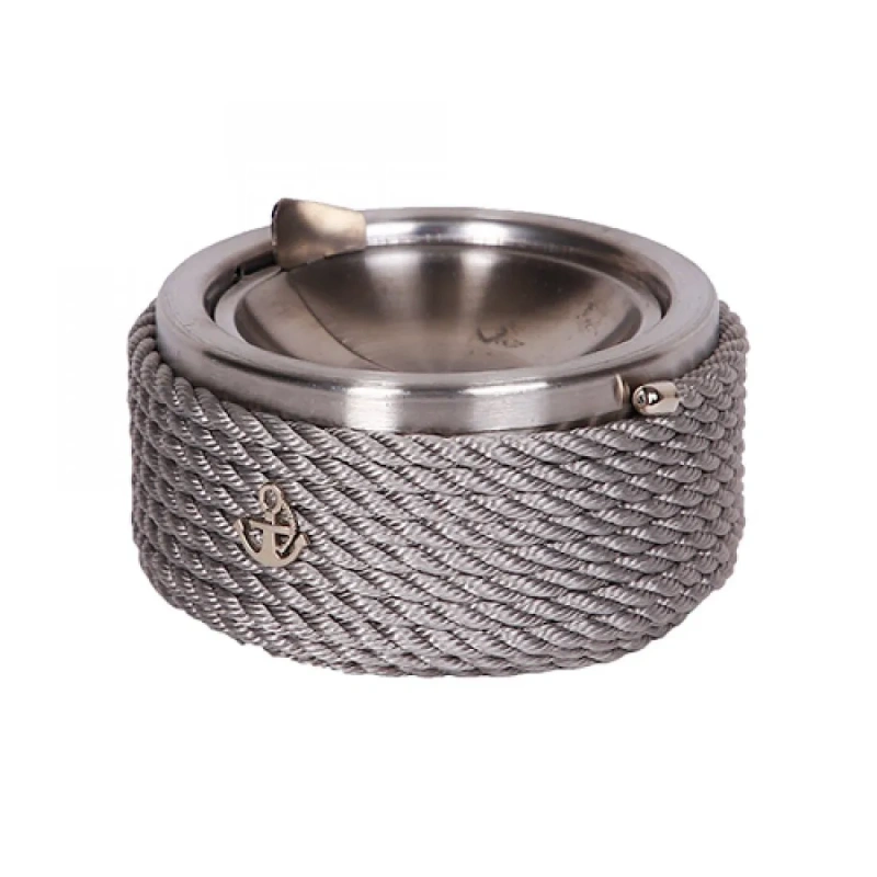 CaptainRA Krom Kapaklı Küllük Gri