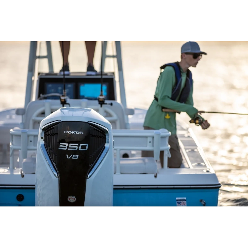 Honda BF 350A UDU WHITE Ultra Uzun Marşlı R-C