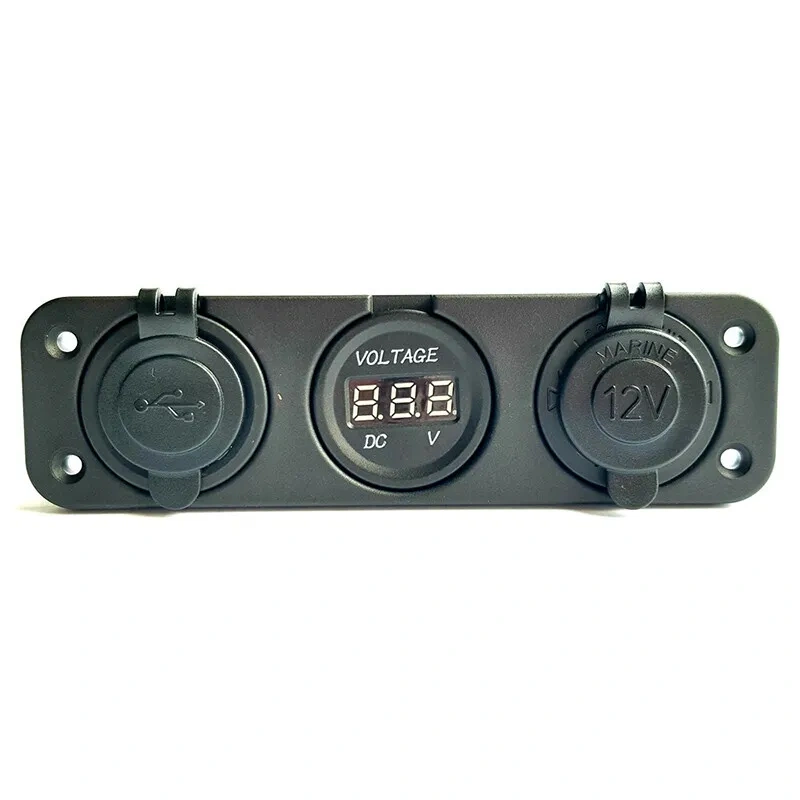 Marin Çakmaklık+Usb Soketi + Voltmetre