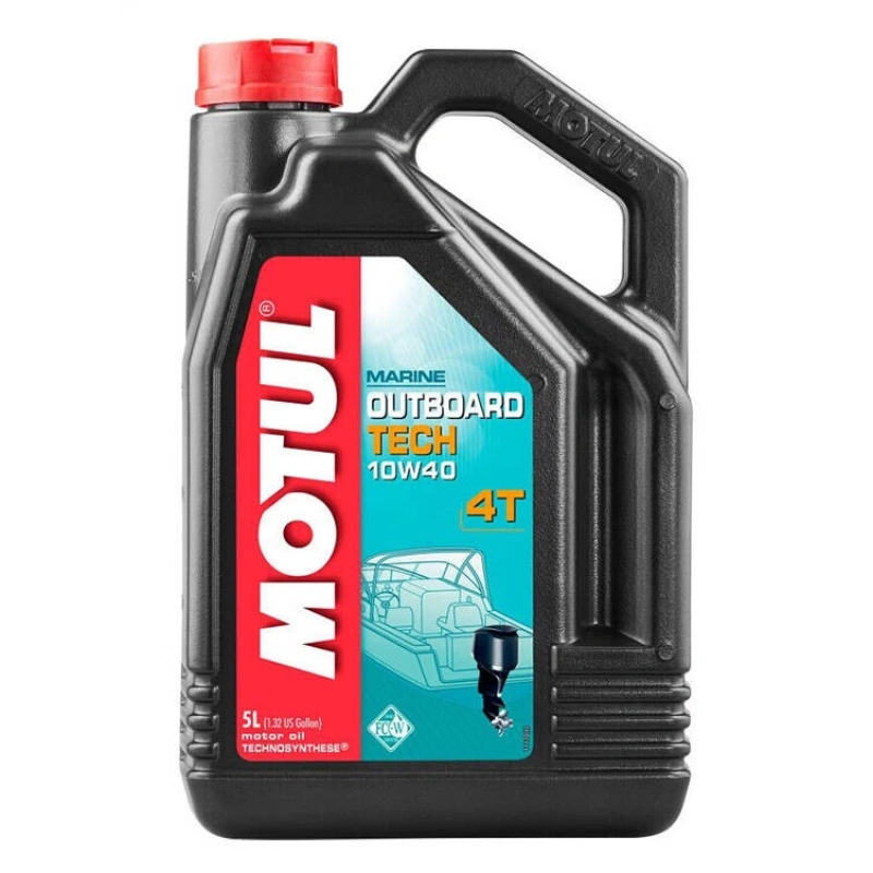 Motul Marine 4 Zamanlı 10W40 Deniz Motoru Yağı 5 Litre