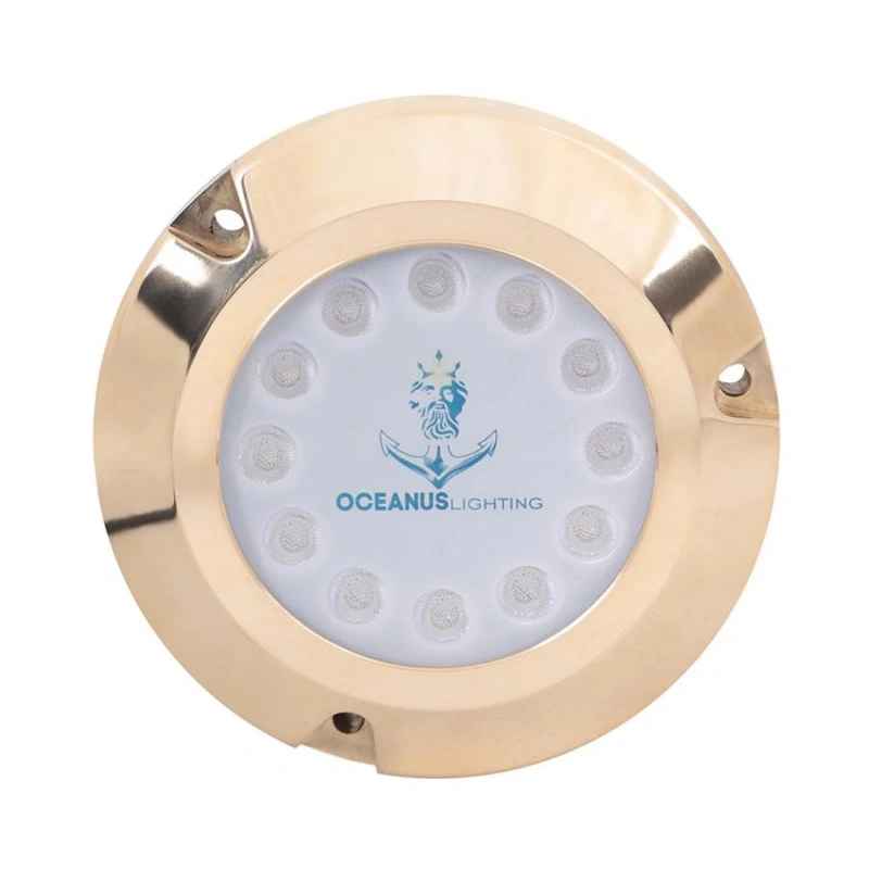 Oceanus OCL-1245 Bronz Su Altı Aydınlatma Lambası (Mavi Işık)
