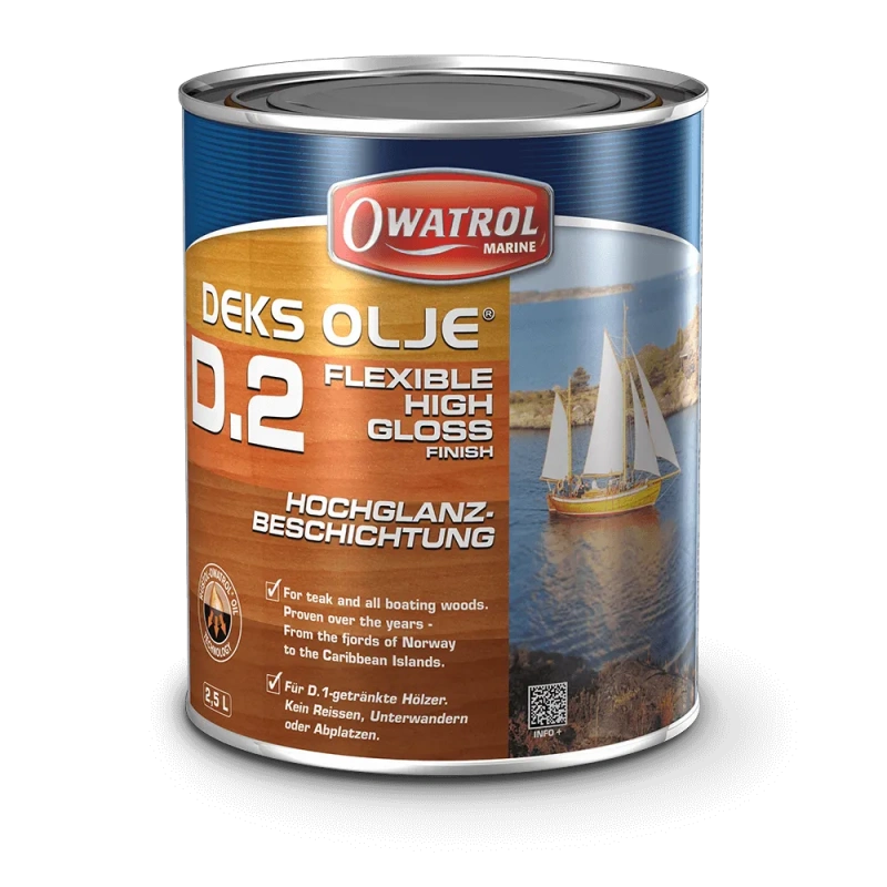 Owatrol Deks Olje D2 Yat Verniği 1 Lt