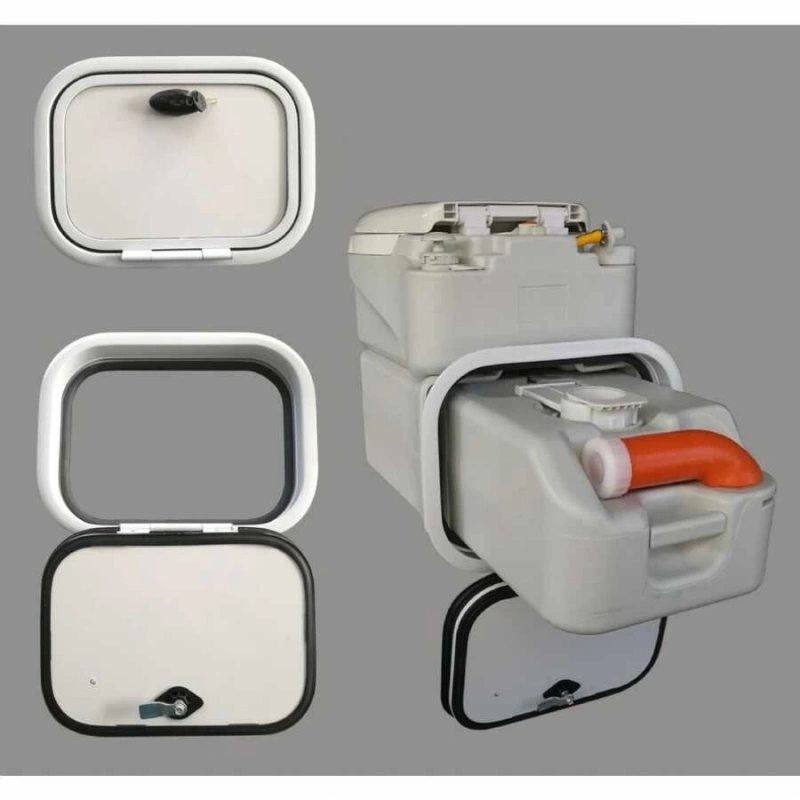 Porvaletti Kasetli Tuvalet İçin Servis Kapağı (40x37cm)