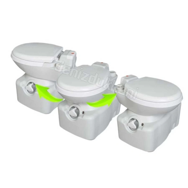 Porvaletti Tekerlekli Kasetli Karavan Tuvaleti 22Lt Pis Su Tankı