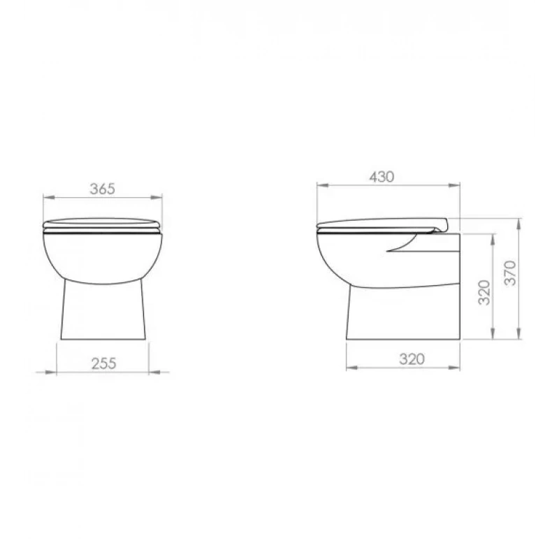 Sanimarin 32 Luxe Elektrikli Marin Tuvalet Voltaj:24V