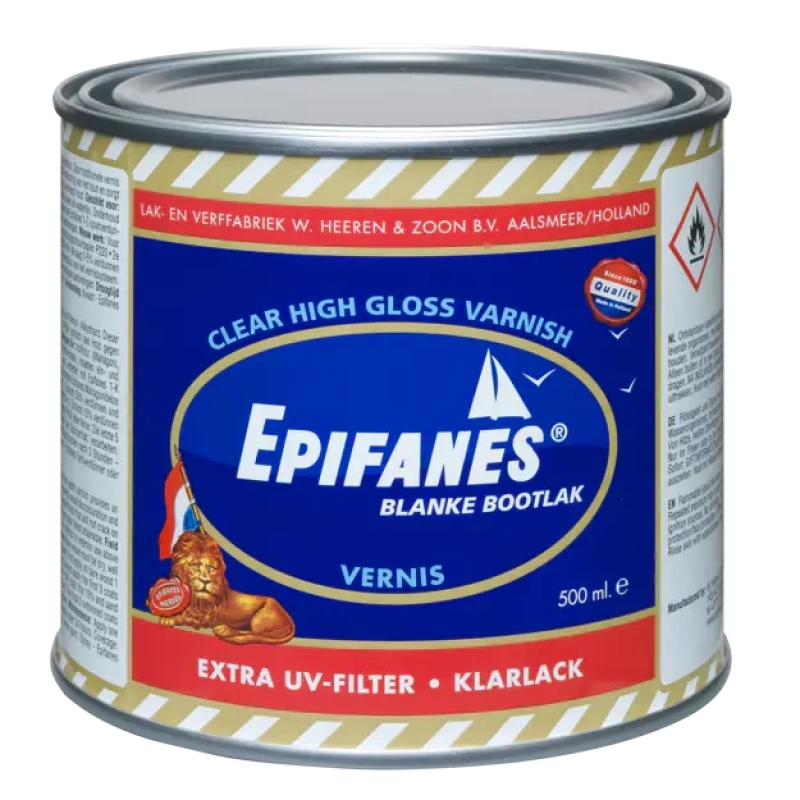 Şeffaf Vernik 500 ml Epifanes CV.500