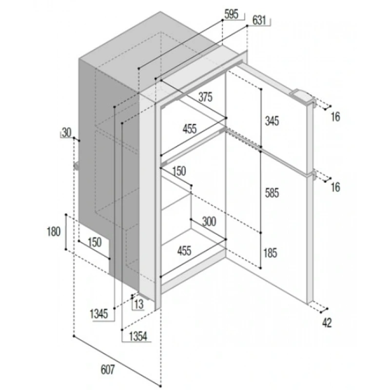 Vitrifrigo Buzdolabı Derin Dondurucu Model DP2600i