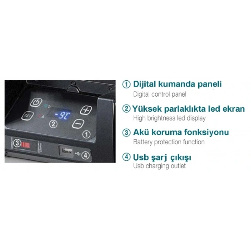 Vitrifrigo Buzdolabı Dondurucu Model VF65P