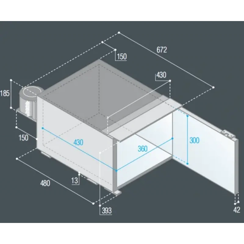 Vitrifrigo Buzdolabı Model C47