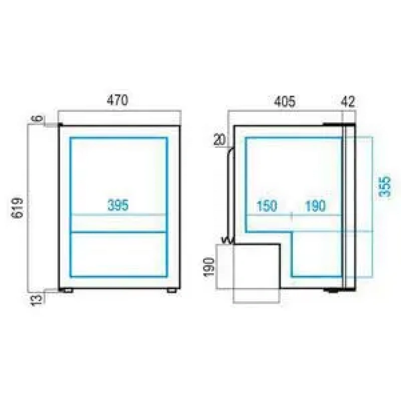 Vitrifrigo Buzdolabı Model C60i
