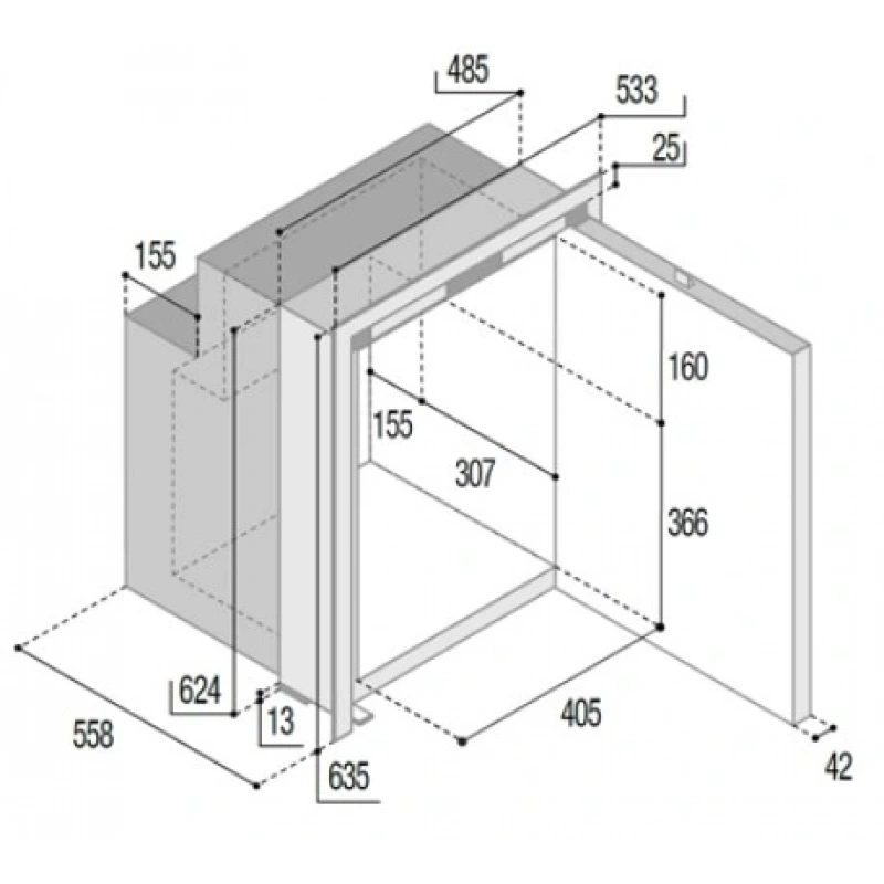 Vitrifrigo Buzdolabı Model C90iX OCX2