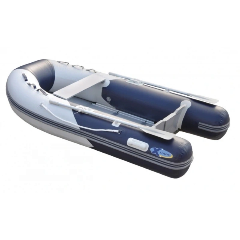 X-Cape Ahşap Tabanlı Şişme Bot 230 Lacivert - Gri