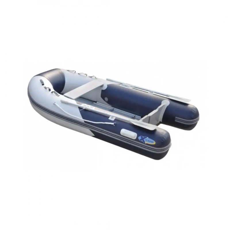 X-Cape Ahşap Tabanlı Şişme Bot 250 Lacivert - Gri