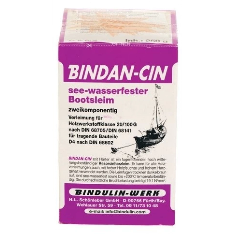Yachticon Çift Komponentli Ahşap Tutkalı 250 Gr