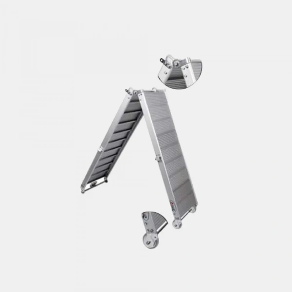 Alüminyum Basamaklı Katlanır Pasarella 35x210cm Sealux