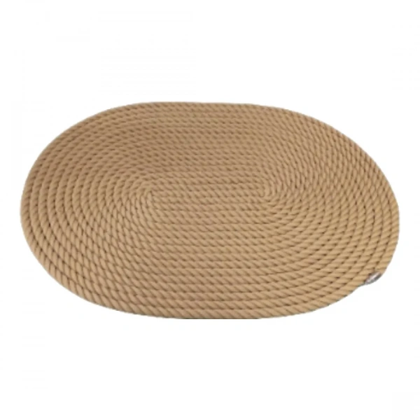 CaptainRA Özel Halat Tasarım Paspas Bej