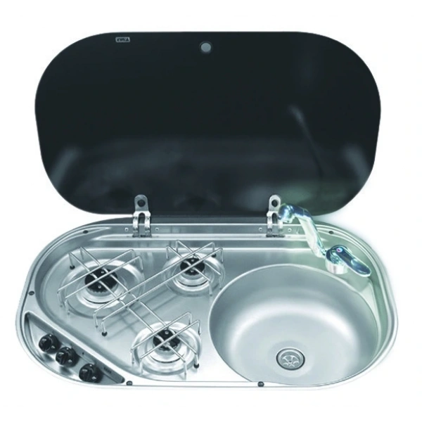 Smev 8323 Serisi Eviyeli Üç Gözlü Gazlı Ocak