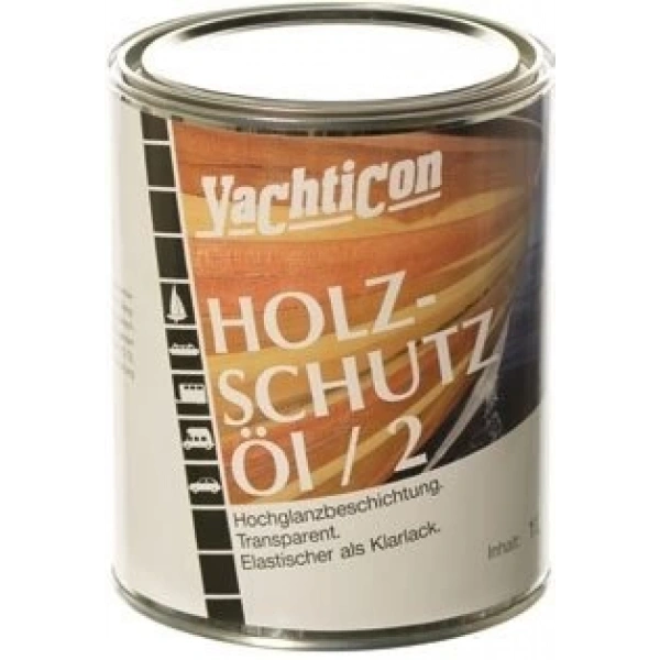 Yachticon Ahşap Koruma Yağı - Yüksek Parlaklık 1 Litre