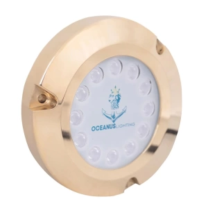 Oceanus OCL-1245 Bronz Su Altı Aydınlatma Lambası (Mavi Işık)