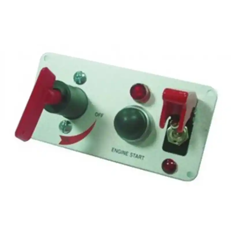 Akü Şalteri ve Start Butonu