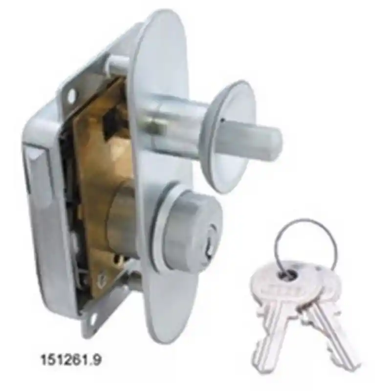 BASMALI KİLİT ANAHTARLI 55X78 MM SAĞ