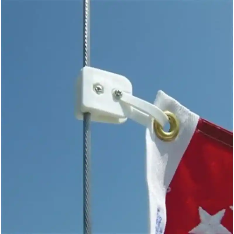 Bayrak bağlama klipsi PLASTİK