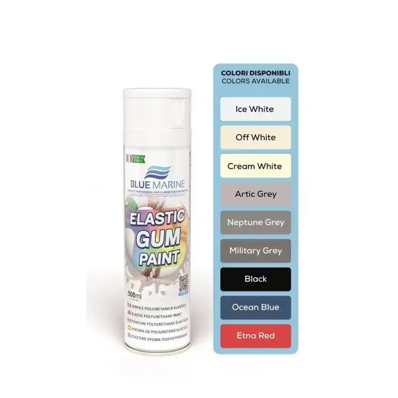 Blue Marine Pu Elastik Şişme Bot Boyası Arktik Gri