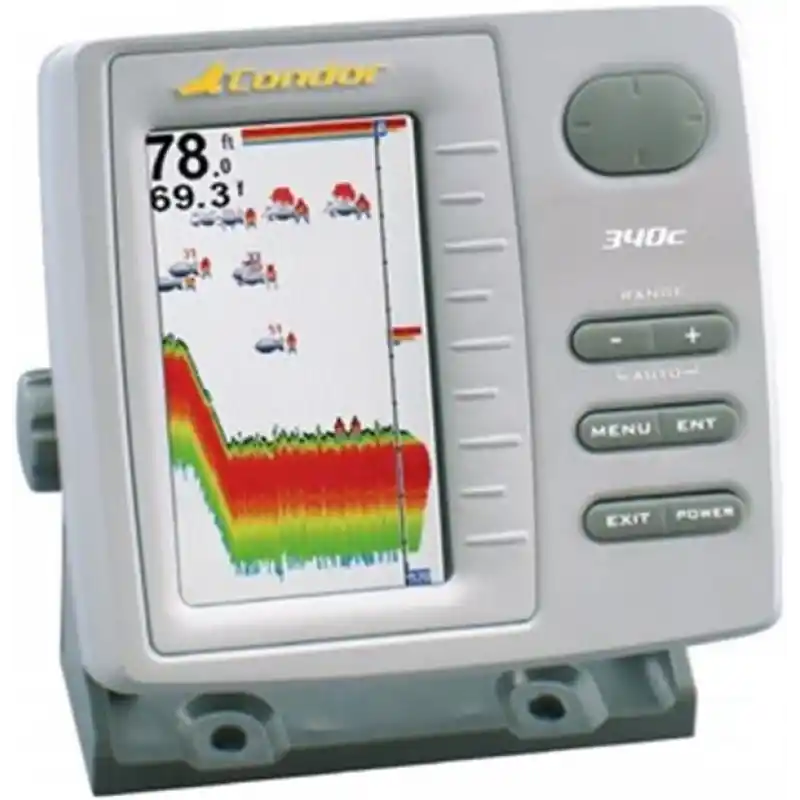 Condor 340 C Renkli Ekran Balık Bulucu Türkçe Menü