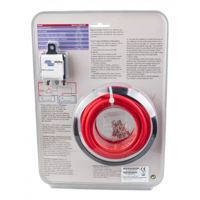 CYRIX-I 12V/24V 120A Akü Birleştirici Kit