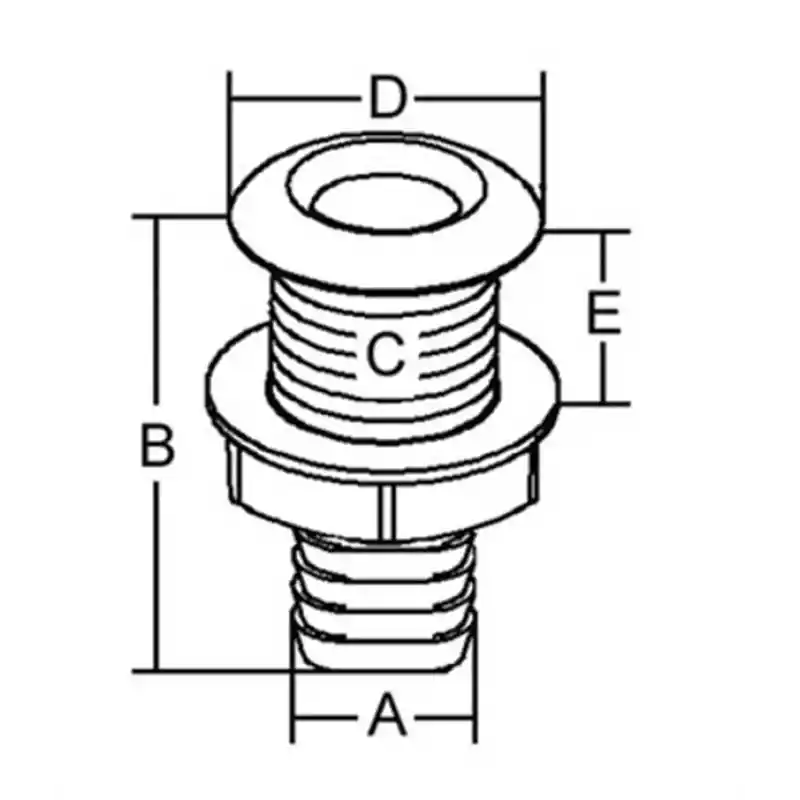 Egzoz çıkışı B116MM C 57MM D 80MM
