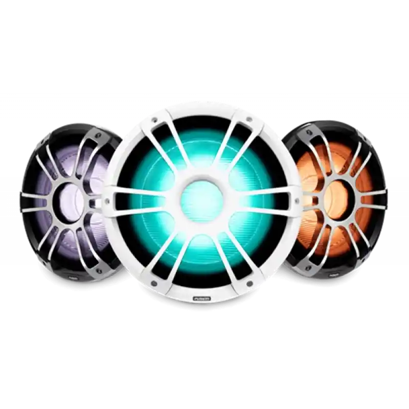 Fusion 12inç Subwoofer Ledli 1400W Sport Krom