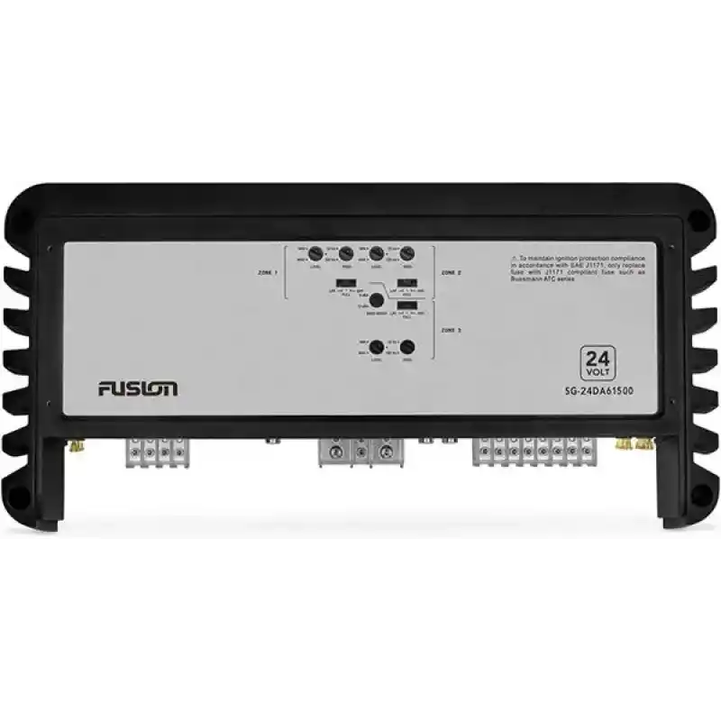 FUSION MARINE 24V 6 KANAL 1500W AMFI SG-24DA61500