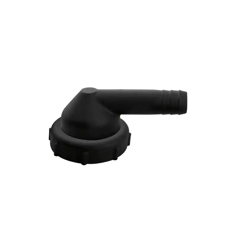 Giriş Bağlantı Elemanı Ø 12mm, 1 1/2” Lik Hortum, Siyah