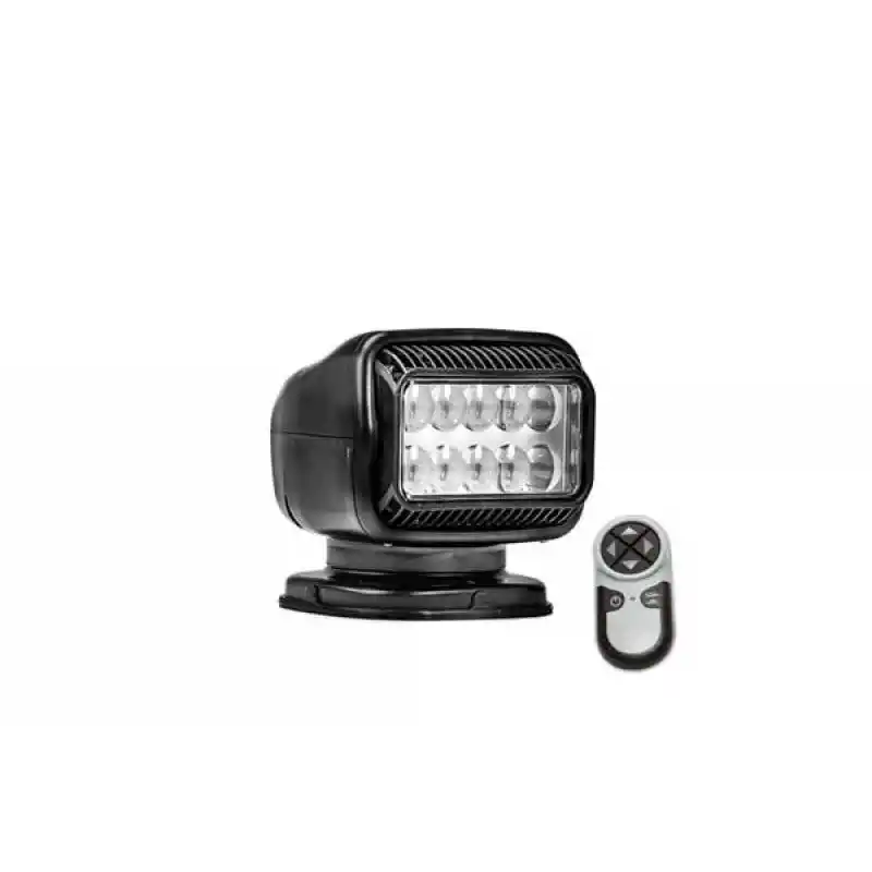 Golight GT *20514GT* 12V LED Projektör, Siyah. Wireless Kumanda