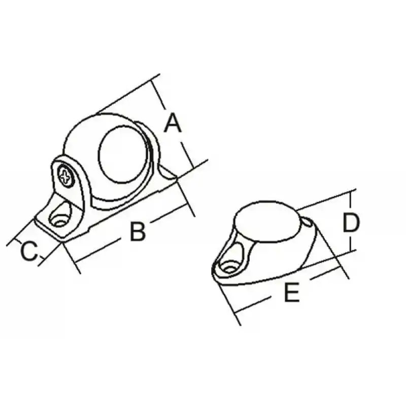Kapı ve Pencere Stoperi 34x46mm