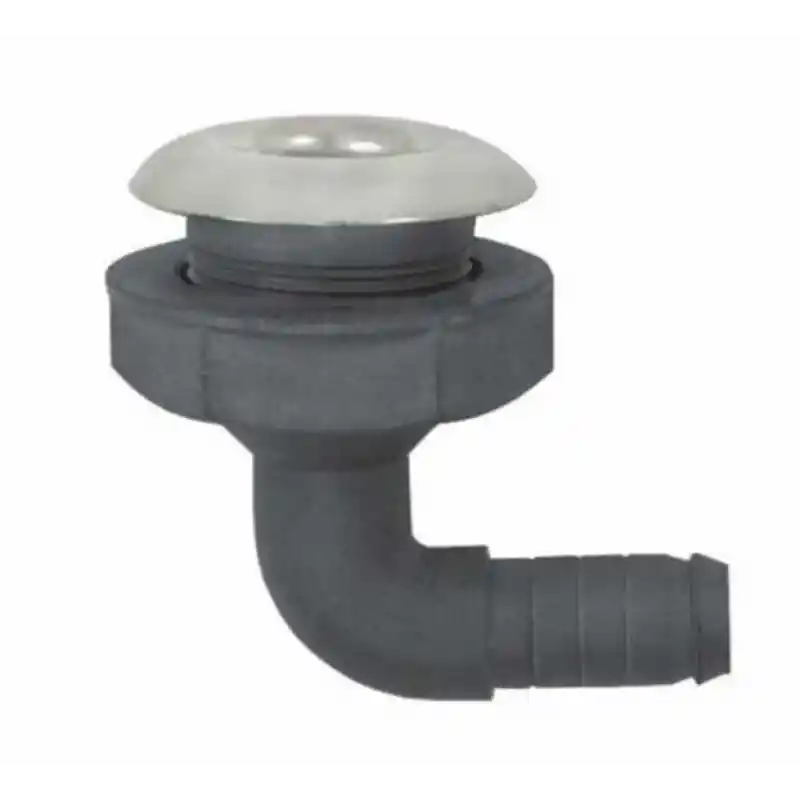 Krom Flanşlı Sintine Çıkışı Dirsek - 1.1/4