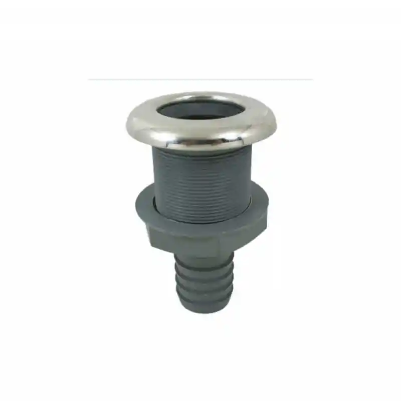 Krom Flanşlı Sintine Çıkışı Düz - 5/8