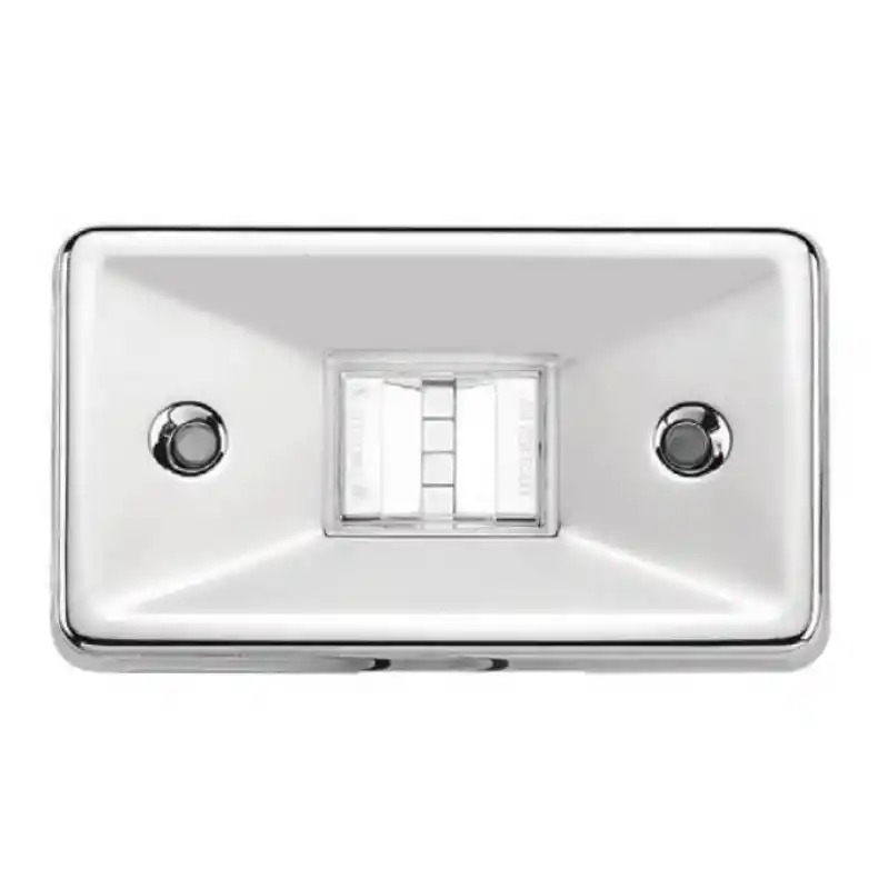  Led Kıç Feneri Krom Dikdörtgen 12V
