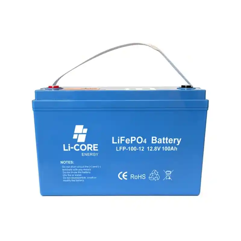 Li-Core LiFePO4 12.8V/100Ah Lityum Akü - Smart