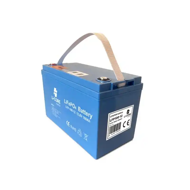 Li-Core LiFePO4 12.8V/100Ah Lityum Akü - Smart