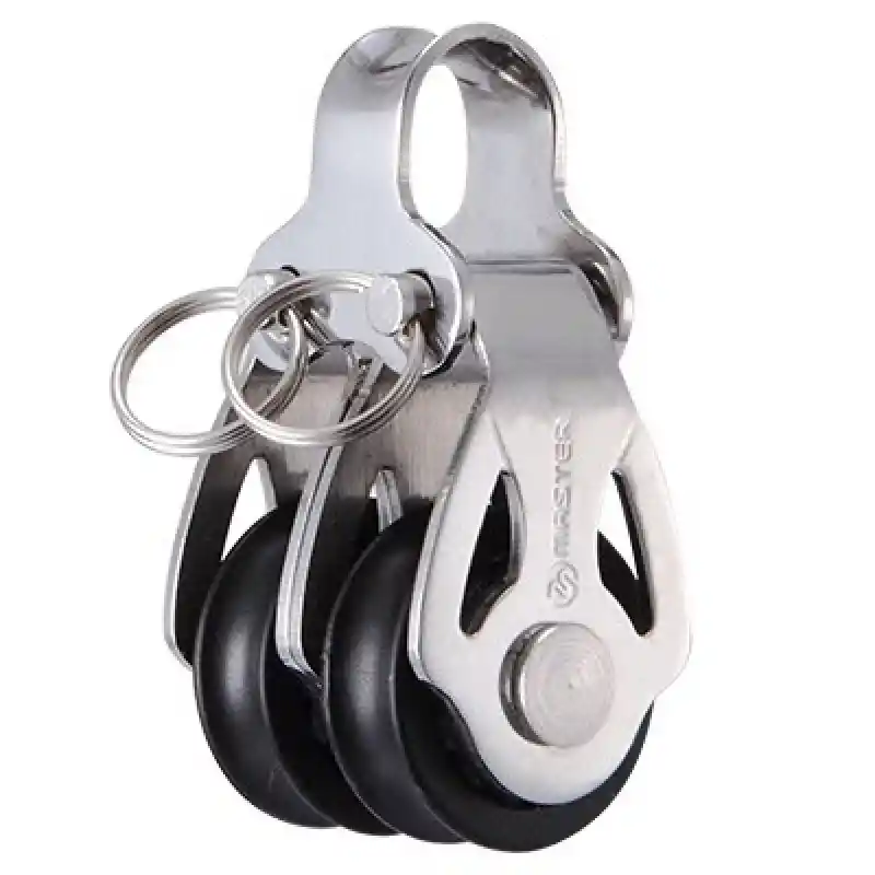 MASTER Çiftli Krom Makara 6mm