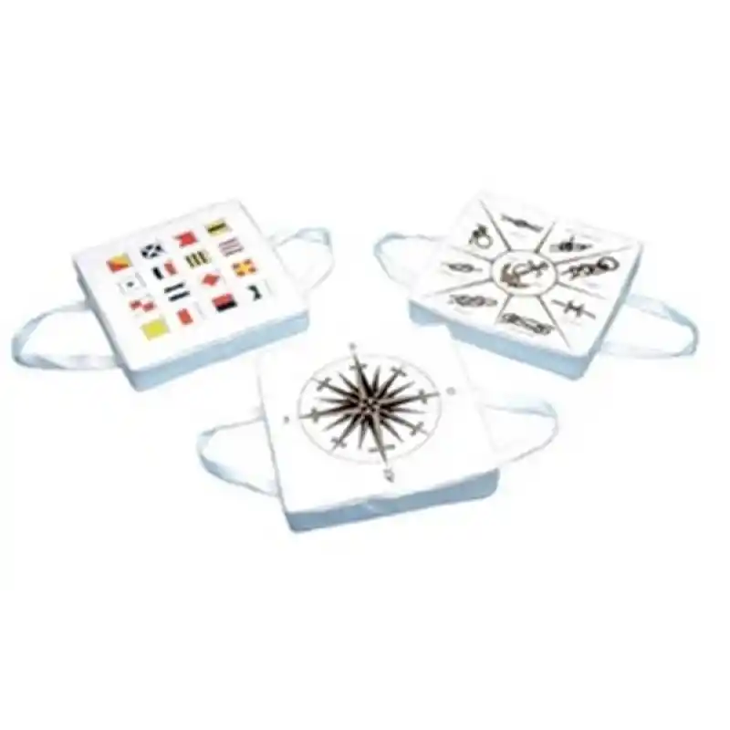 Minder Halat Desenli 37X37X2,5